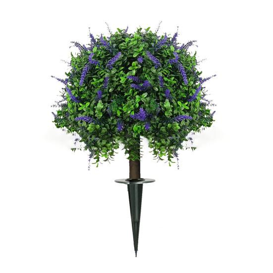 

Искусственный лавандовый шар для топиария, искусственное дерево для топиария с шипами, искусственные кусты 1pc