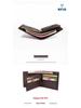 Best-Selling Vintage Men's Leather Wallet: Anti-Theft, Multiple Card Slots, Coin Purse, Multifunctional Design.