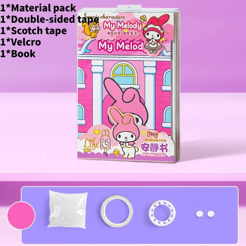 Creative Diy Paper Quiet Book For Kids With Kuromi And Melody Design Perfect For Imaginative Play