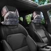 1 pair Soft Car Headrest Covers Print Seat Headrest Protector  Vehicle Seat Decoration