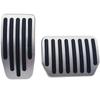 Accelerator and Brake Foot Pedal Pads Aluminum Non-Slip Cover For Tesla Model 3/Y