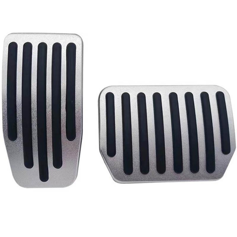 Accelerator and Brake Foot Pedal Pads Aluminum Non-Slip Cover For Tesla Model 3/Y