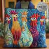Handbag New Fashion Quilted Digital Printing Tote Bag Commuter Casual Cotton Bag Autumn and Winter Bag Multi-function Bag