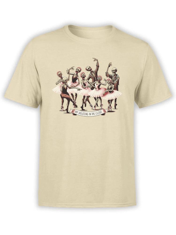 Unisex Zombie Collection Skeletons In The Closet Tshirt S
