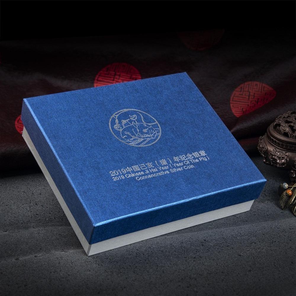 2019 Year of the Pig Commemorative Silver Medal, Golden Pig Blessing, 1kg, Commemorative Medal, Silver Plate, 1000g, Silver Coin, Gift