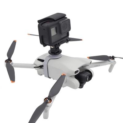Sports Camera Drone Mounts for Gopro/DJI Action /Insta360 Fixed Base Bracket for DJI Mini 3 /mini 3pro Drone Accessories