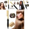 Electric Curling Brush 2 In 1 Versatile Hair Straightener And Curler With 31mm Diameter For All Hair Types