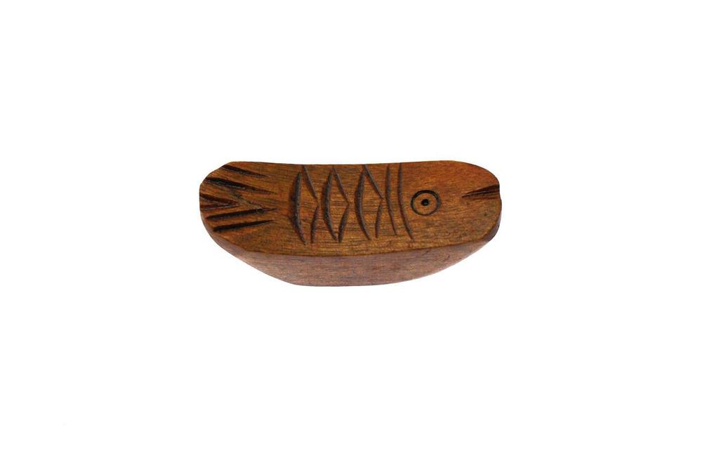Speed Mao Stylish Wooden Chopstick Set of 6 Fish-Shaped Rests,