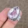 Pink Kunzite Genstone Handmade 925 Sterling Silver Jewelry Ring Size 6.5 KKG-475
