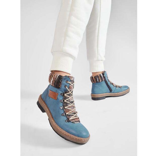 Ботильоны Rieker Z6743-14, синие