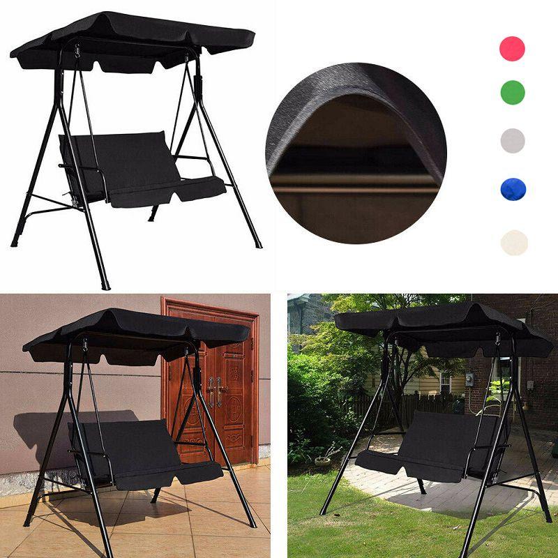Replacement 23 Seaters Canopy Spare Cover Antiuv For Swing Seat Chair Garden