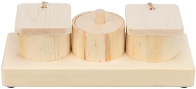 Snack Cup, Wood, 15 × 4.5 × 6 Cm