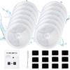 12 PCS Filter Unit 3.0 Pet Cat Kit Water Fountain Filters 2025 New Fit For E versweet Solo 2/Solo SE, E versweet 3 Pro/2S/3, Including Replacement
