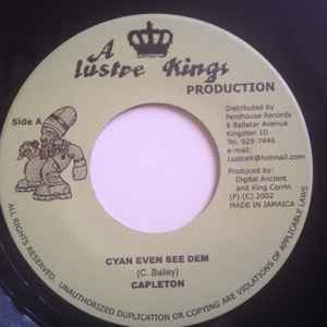 

7inch Record CAPLETON / KING SHADRACH - Cyan Even See Dem / A.I.D.S. NONE Lustre Kings 2002 US Reggae, Ska & Dub Used