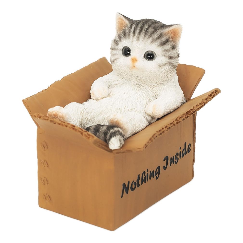 

Devalier Brown Tabby Cat Trinket Made of Perfect Gift ca237_s Figurine, Box, Resin, [Authentic] (Sable Tabby)