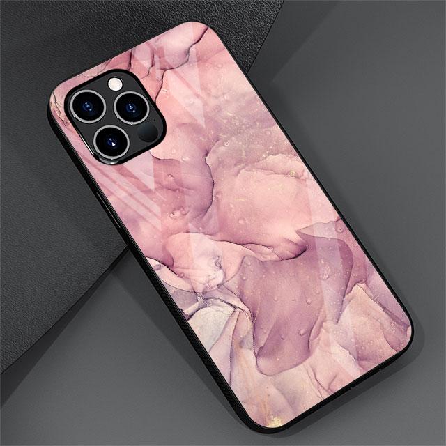 Etui ze szkła z wzorem marmuru do Apple iPhone 13 Pro 11 14 12 7 8 Plus SE 2022 XR X XS Max 6 6S Hartowane etui na telefon
