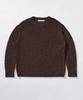 SHINE ON YOU Cotton Blend Loose Knit_ Deep Cocoa Brown