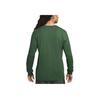 Nike Solid Color Crew Neck Long Sleeve T-Shirt Men Tops Green DZ2987-323