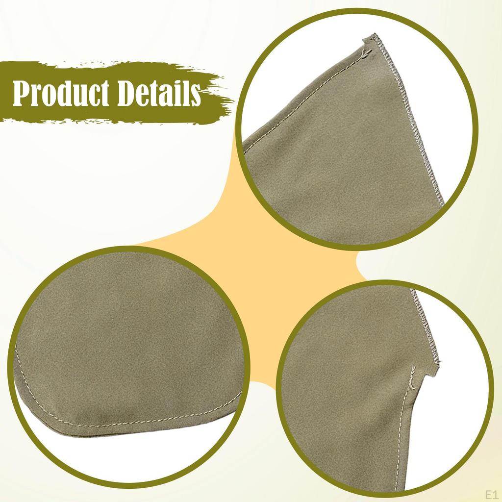 2 Pieces Sew in Side Pocket Clothes Accessory Pouch Clothing Inner Replacement for Jackets