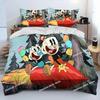 Druk 3D Gra Cuphead Mugman Zestaw Pościeli Poszwa na Kołdrę Zestaw na Łóżko Pokrowiec na Kołdrę Poszewka na Poduszkę Kołdra Rozmiar King Queen Chłopcy Dorośli