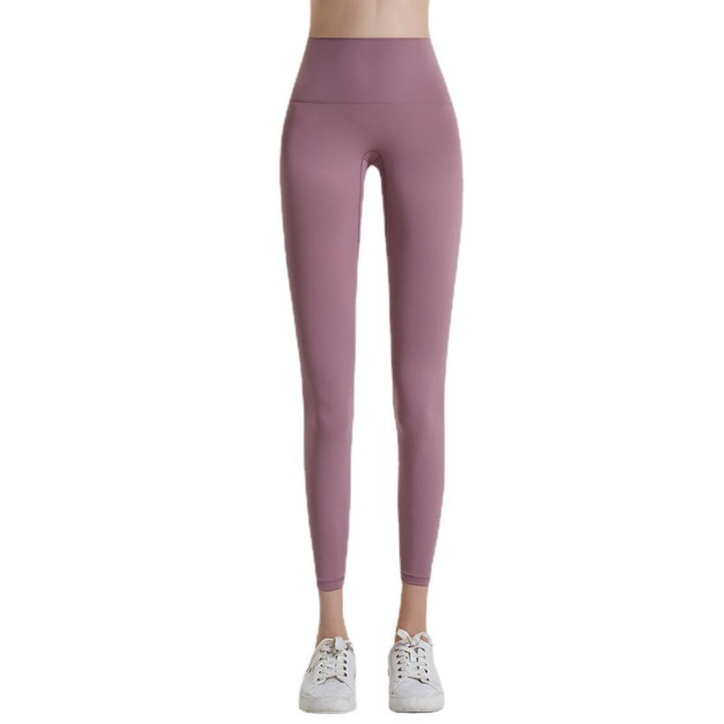 Pantaloni da yoga fitness a vita alta da donna