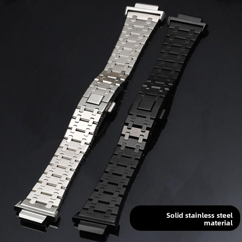 GA2100 Modified Farm Oak For Casio G-shock 5611 Metal Watch Band Ga-2100 GA-2110 Ga-b2100 Stainless Steel Strap Men Accessories
