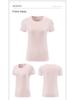Women's Quick-Dry Short Sleeve Yoga T-Shirt - Lightweight, Breathable Fitness Top for Summer Running and Sports.