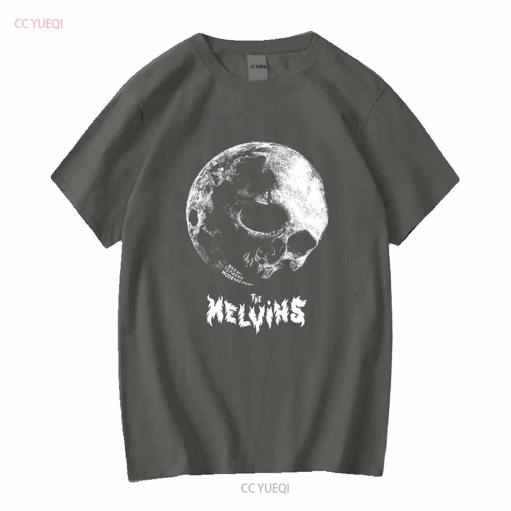 Inspired The Melvins Band For Fan Black All Size T Shirt KH1231 long sleeves vintage Washed Casual homme Top For Everyday Wear