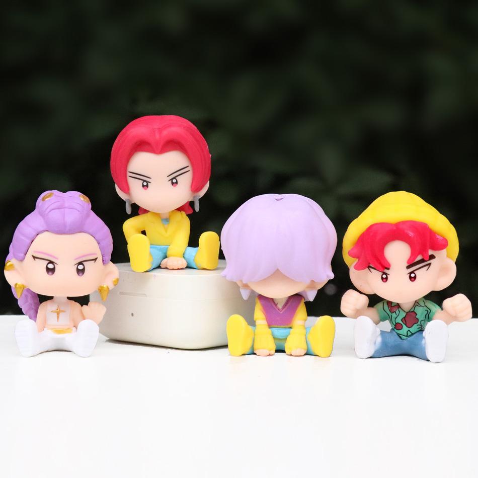 New 10pcs/set Anime Figure K-pop Demon Hunters Kawaii Boys Girls Gifts For Kids Fans Halloween Christmas Figure Decorative Gift