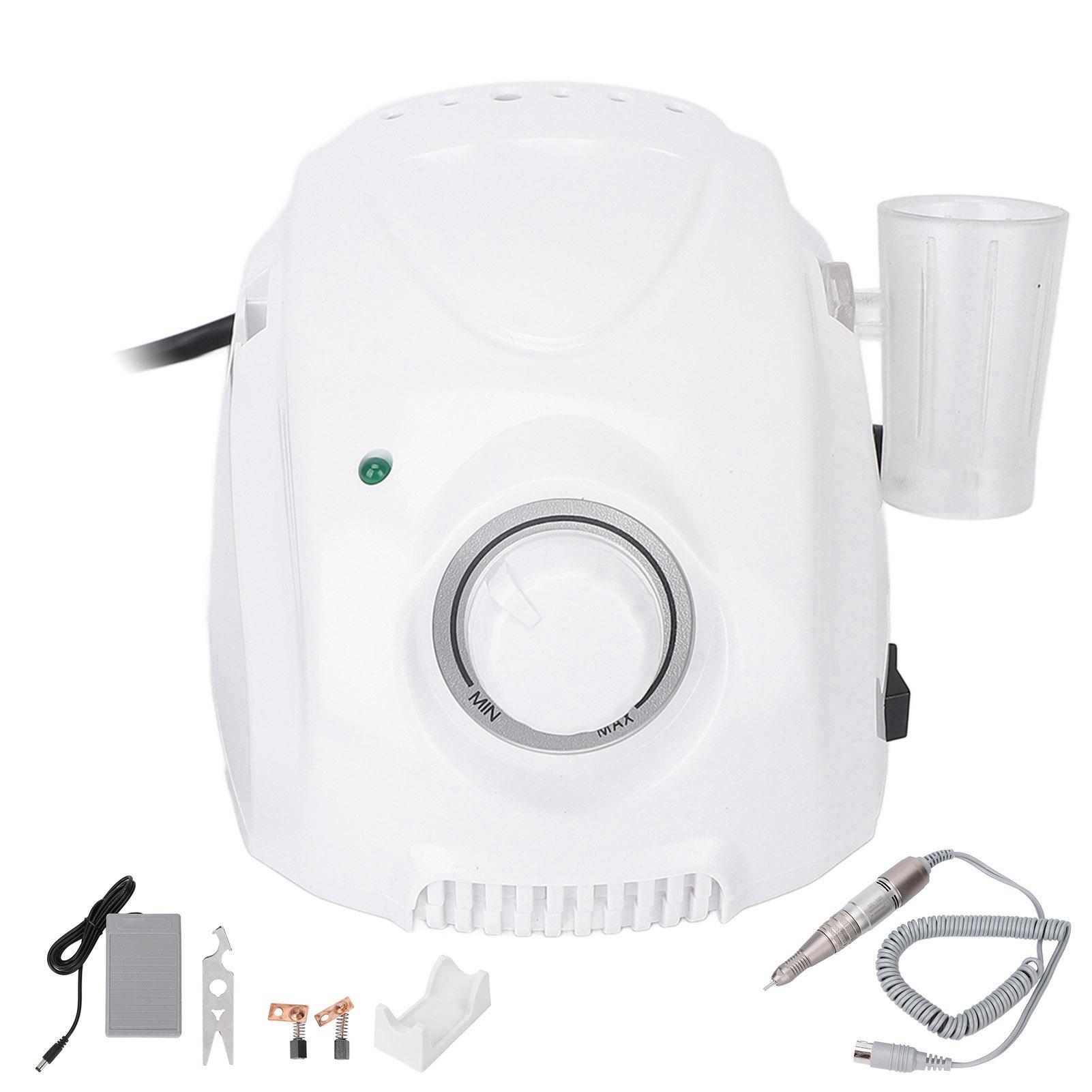 

Машинка для маникюра профессиональная домашняя салонная электрическая пилка для ногтей с регулируемой скоростью 35000 об/мин (2,35)США EU Plug