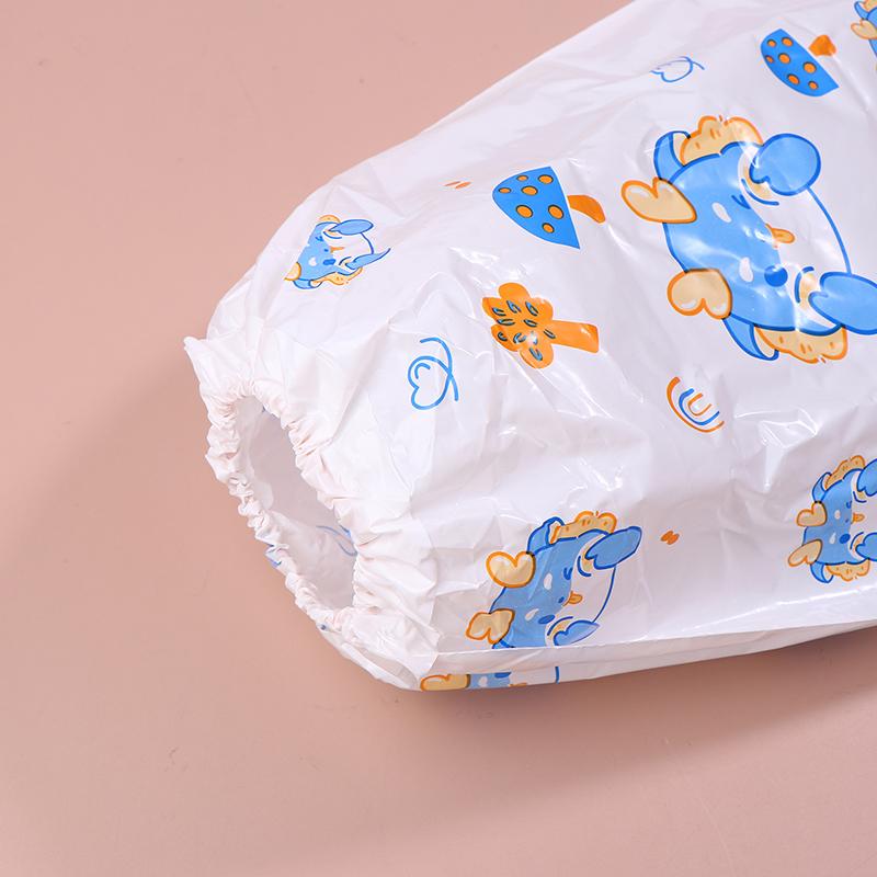 1Pair Cartoon High Waterproof Children'S Shoe Covers Protectors Anti-Slip Rain Proof Long Shoes Cover With Stretchy Cuff