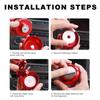 Portable Kinetic Mini Air Fresheners Portable Solar Kinetic For Car Air Freshene