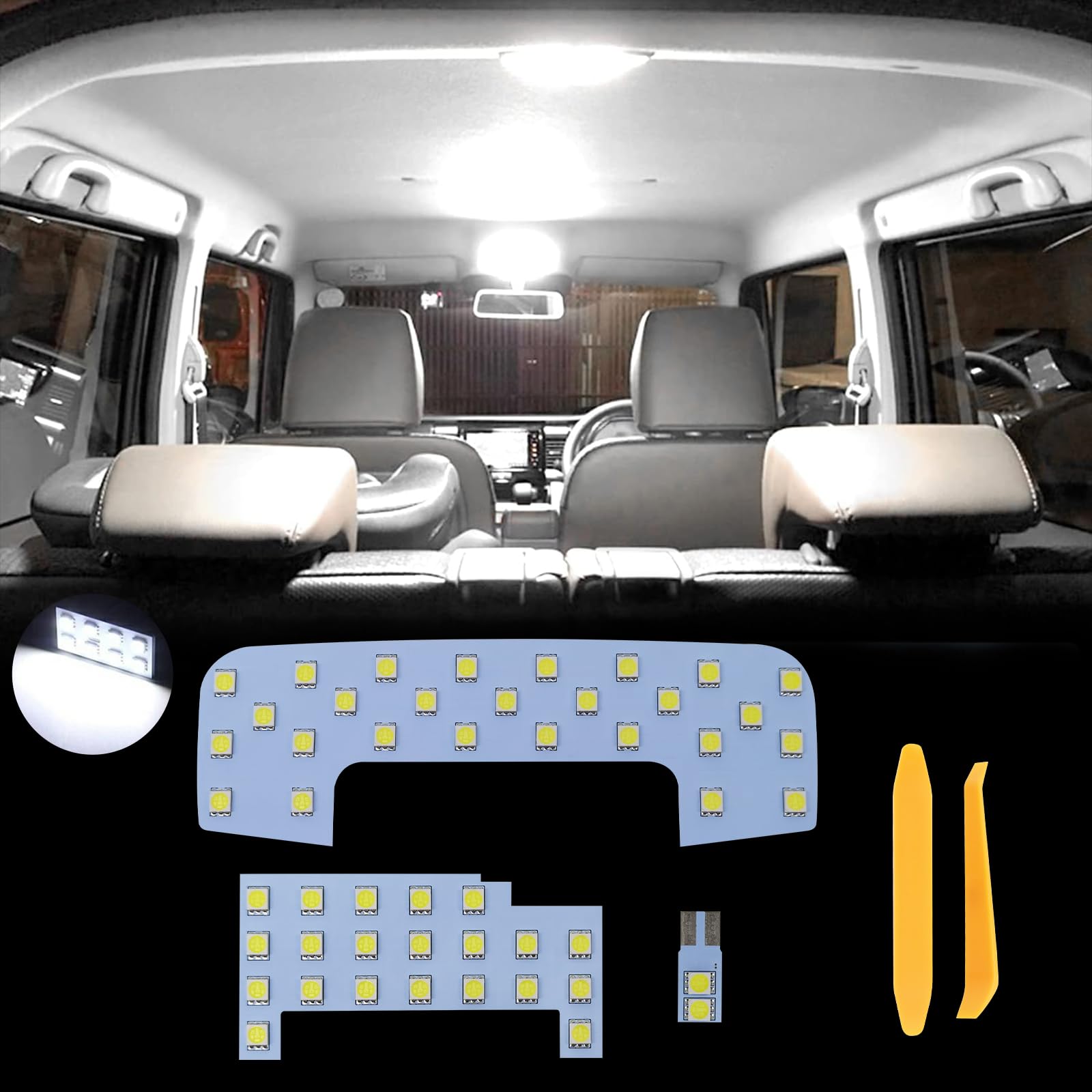 

Jimny LED Room Lamp Custom Interior Stam Super Interior LED Designed for Your Genuine No Modification Easy Set JB64W/JB74W Set, Lighting, Parts,