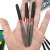 3Pcs Small Steel Files Needle Flat File For Stone Glass Metal Carving Craft Needle Filing Woodworking Hand Tool Sets