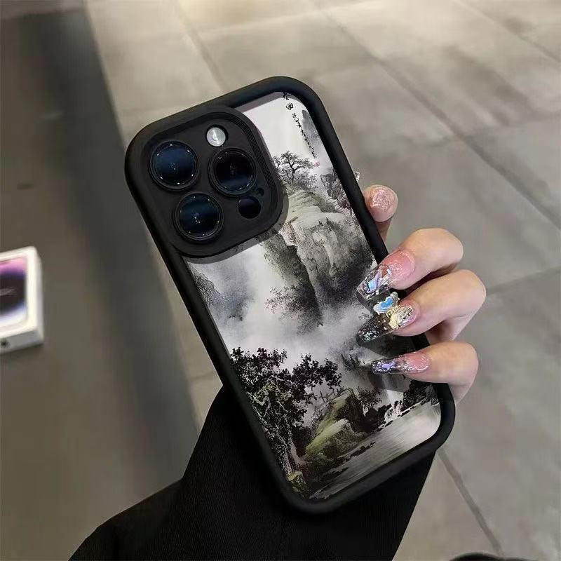 

Чехол для iPhone 17 Pro Max с картиной в пейзажном стиле - Совместим с iPhone 13/14/15/16 iPhone 13 Pro Max