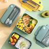 Microwave-Safe Insulated Bento Box with Cutlery for Office & School