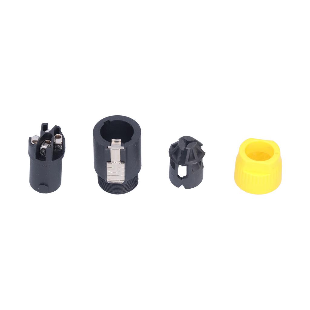 4Pcs 4 Pole Speaker Plug Twist Lock Audio Power Amplifier Cable Connector CNL4FC