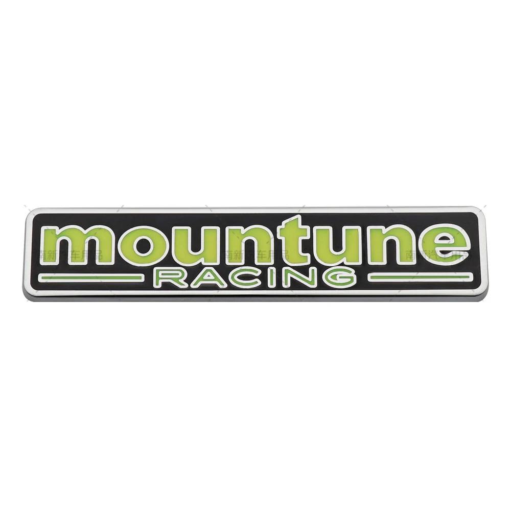 1Pc Metal Car Whole Body Side Rear Trunk Emblem Sticker for Mountune Logo Fiesta Focus Mondeo Ranger Mustang Ecosport Transit