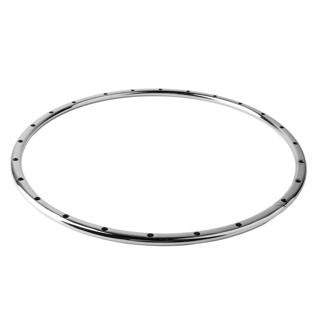 Banjo Spannreifen Metall Feines Aussehen Leichtgewichtiger Banjo-Reifen mit Loch 30cm