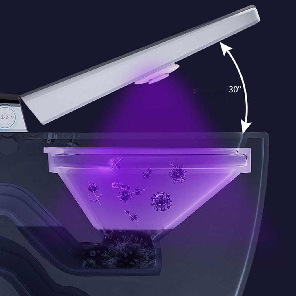 Toilet Automatic Sterilization And Disinfection Device Toilet Seater Prevention UV Deodorization And Odor Removal Induction Disinfection Lamp