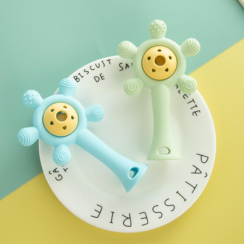 Cross-border Ferris Wheel Silicone Baby Teether and Rattle Toy