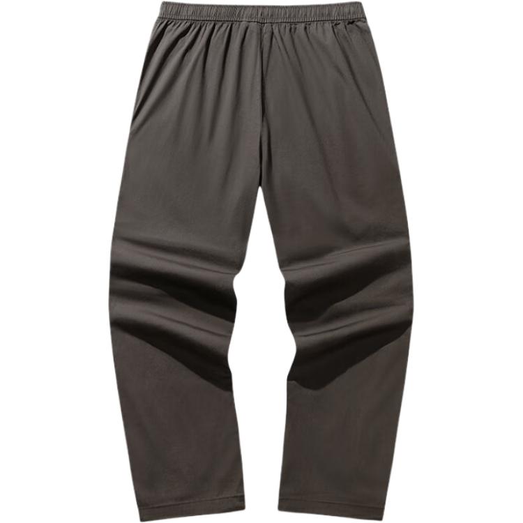 Anta Casual Loose Soft Versatile Comfortable Fashionable Simple Mid-Rise Zipper Pants Unisex Bottoms 172538508-2