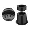 Set of 9 Sturdy Rubber Bed Risers 2Inch Thick Leg Extenders Accessory for Desk Chair Sofa Storage Solution Use