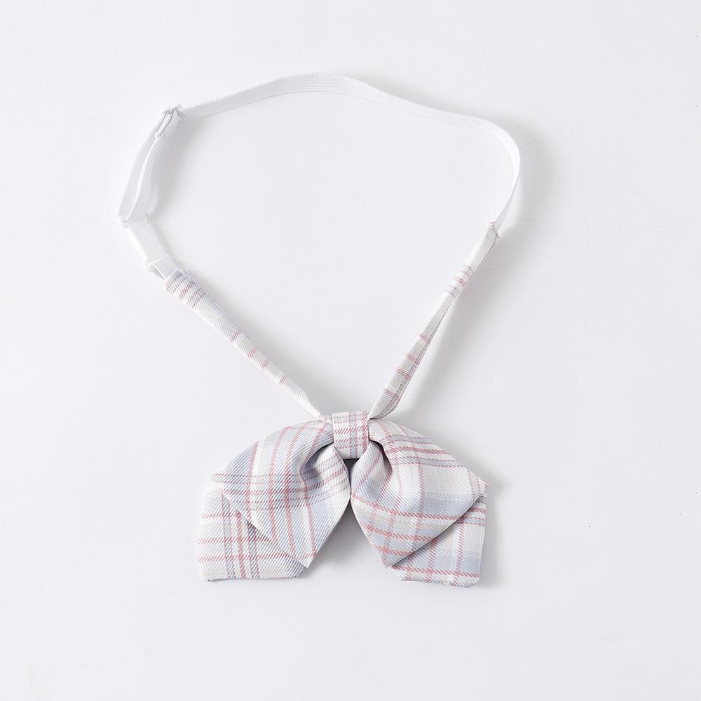 Japanese JK High-Waisted Plaid School Uniform Pleated Skirt by Yimengge