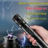 High-Voltage Self-Defense Flashlight: Anti-Wolf, Explosion-Proof, High-Power Alarm