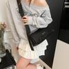 Fashion Casual Small Bag Women's 2025 New Nylon Cloth Pillow Bag Wide Shoulder Strap Single Shoulder Messenger Bag One Piece Delivery
