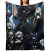 eminence in shadow anime Throw Blanket Softest Plaid Beautifuls Blankets For Sofas Blankets