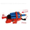 Spider Web Shooter Toy Gun with Gloves for Kids Superhero Role Play Toy with Suction Cups and Ropes for Boys Age 7-14