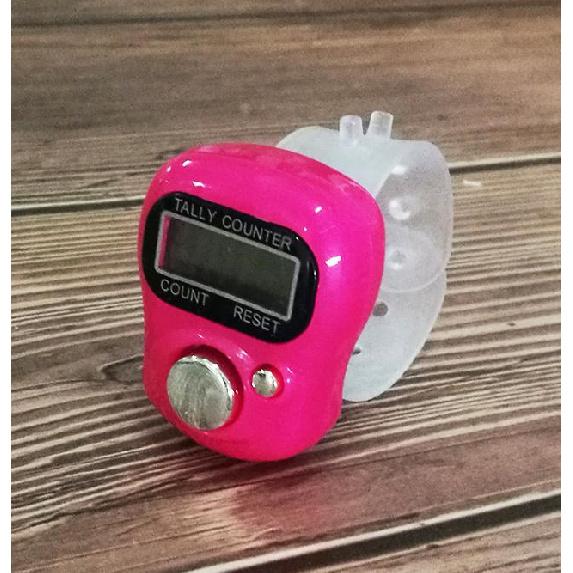 Digital Finger Ring Tally Counter Håndholdt strikkerader Counter Clicker NY Mini Point Marker Counter LCD