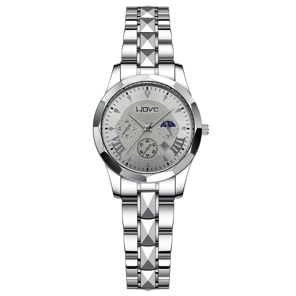 Luminous Calendar Men'S Hand, Fashion Business Quartz Watch, Non-Mechanical Watch Couple Watch